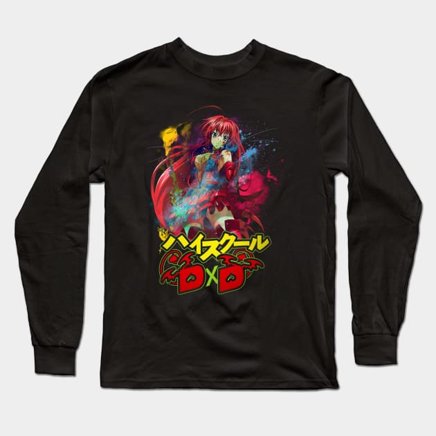 Boosted Gear Possession High School DxD Power Symbol Shirt Long Sleeve T-Shirt by Thunder Lighthouse